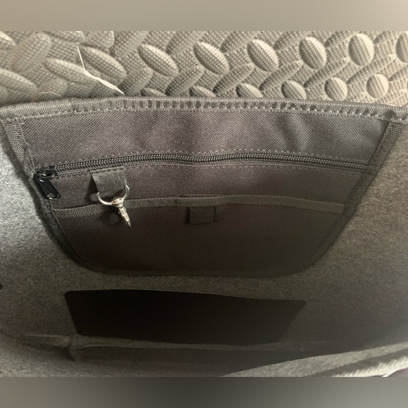 ORIGINAL Mercedes Benz Shopping Bag Grey Polyester Logo B66952989 NEW WITH TAGS! - Picture 4 of 7